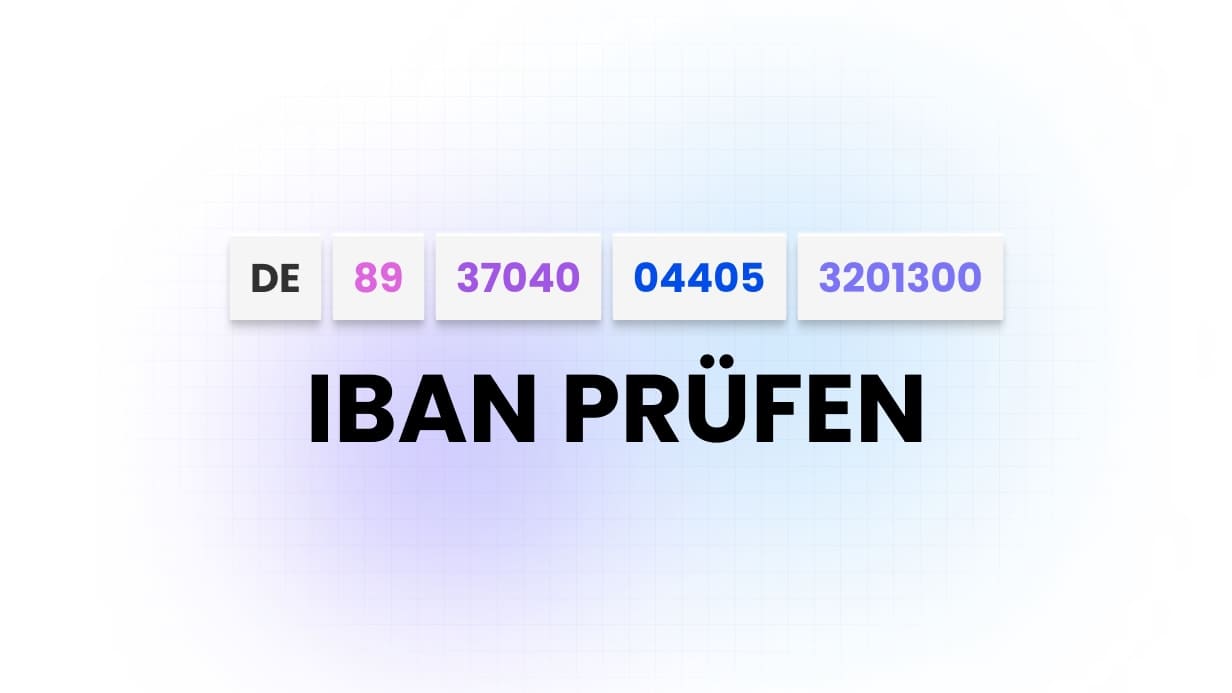 IBAN Prüfen